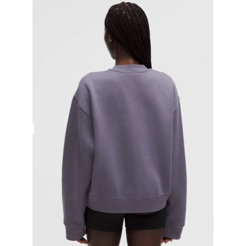 Lululemon-Women's Steady State Crew-Grape Mist - Picture 2 of 2